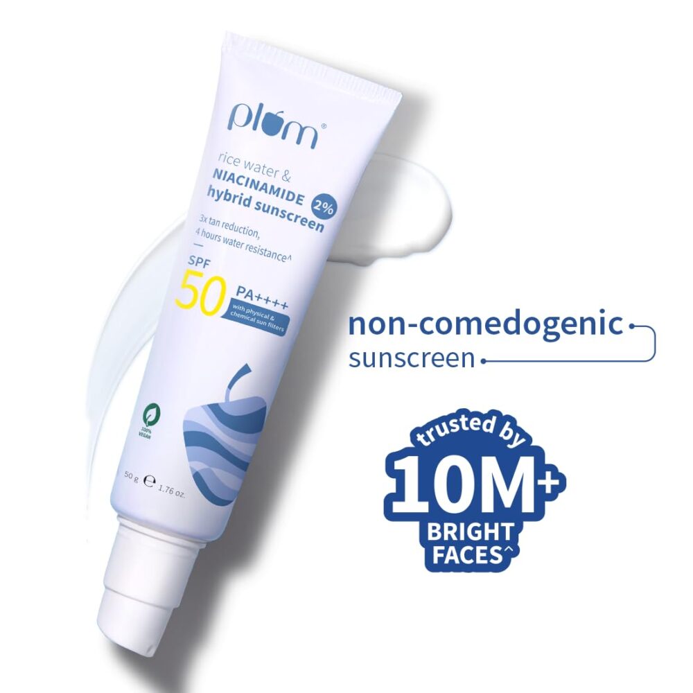 Plum Rice Water Sunscreen SPF 50 PA++++