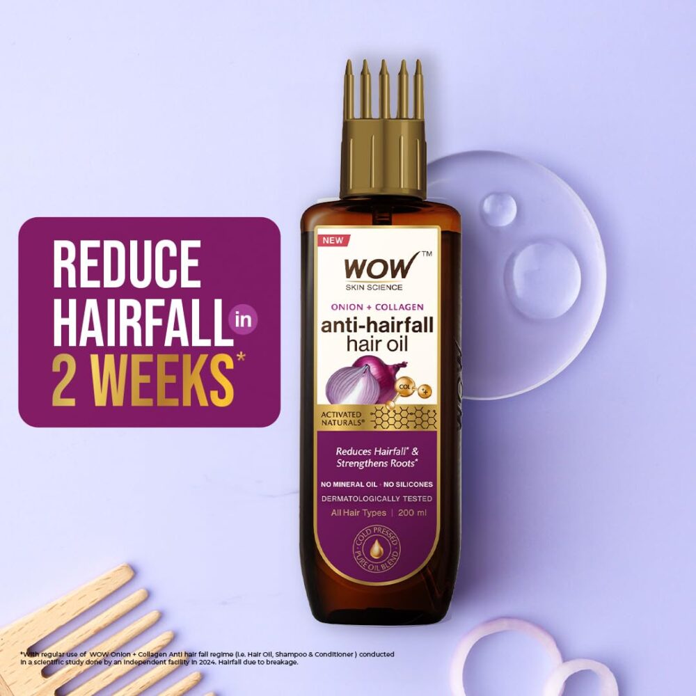WOW Anti-hairfall Onion Hair Oil