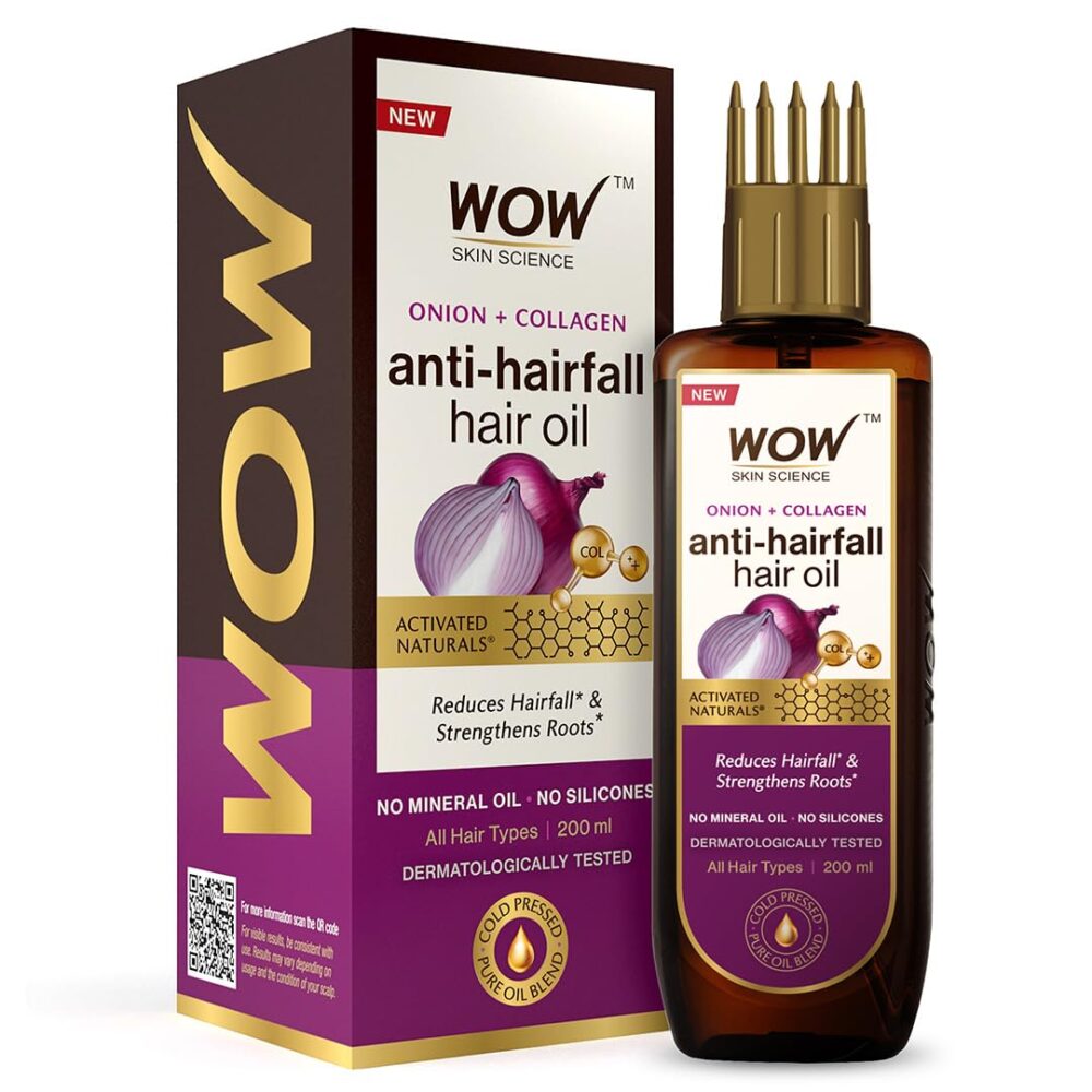 WOW Anti-hairfall Onion Hair Oil