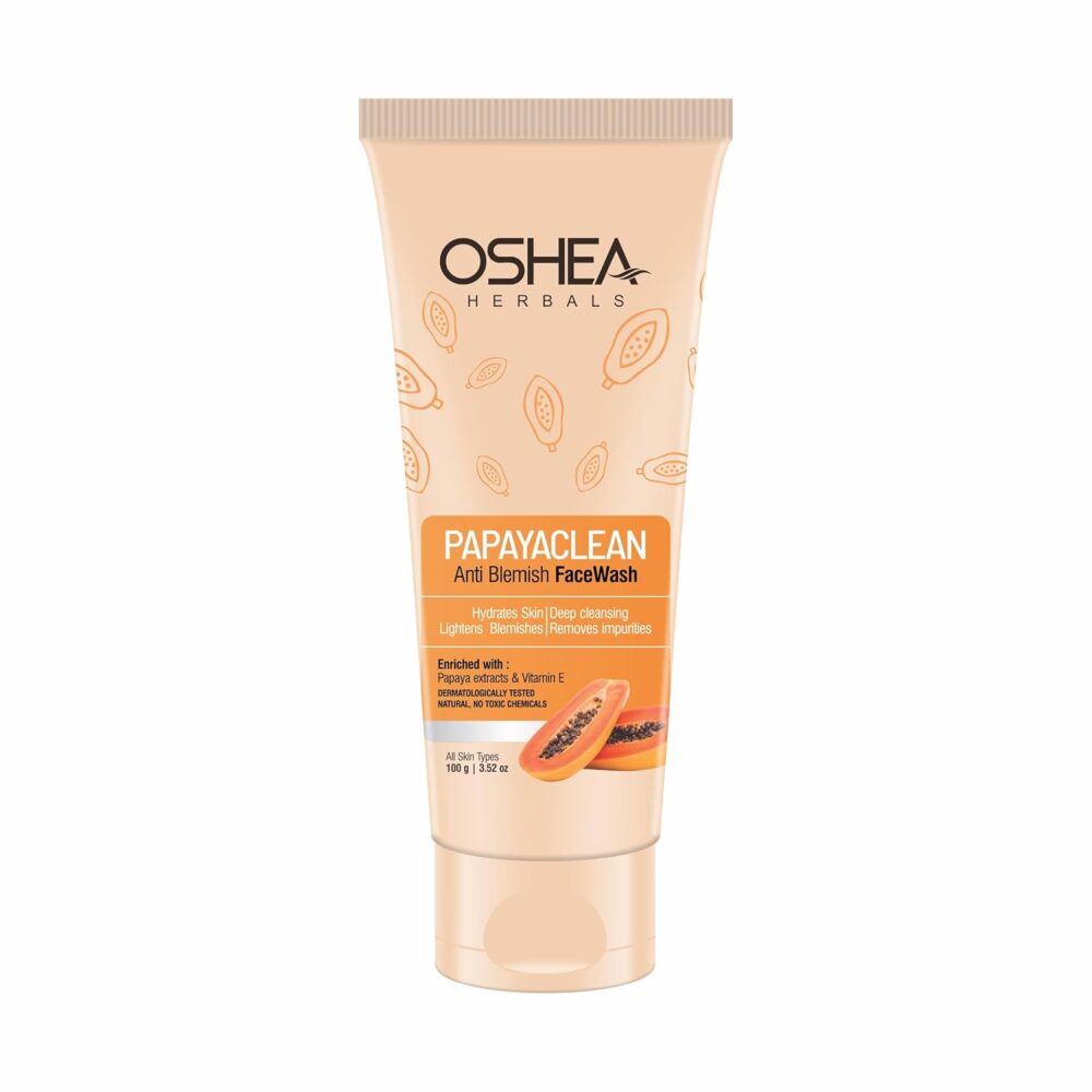Oshea Herbals Papayaclean Anti Blemishes Face Wash