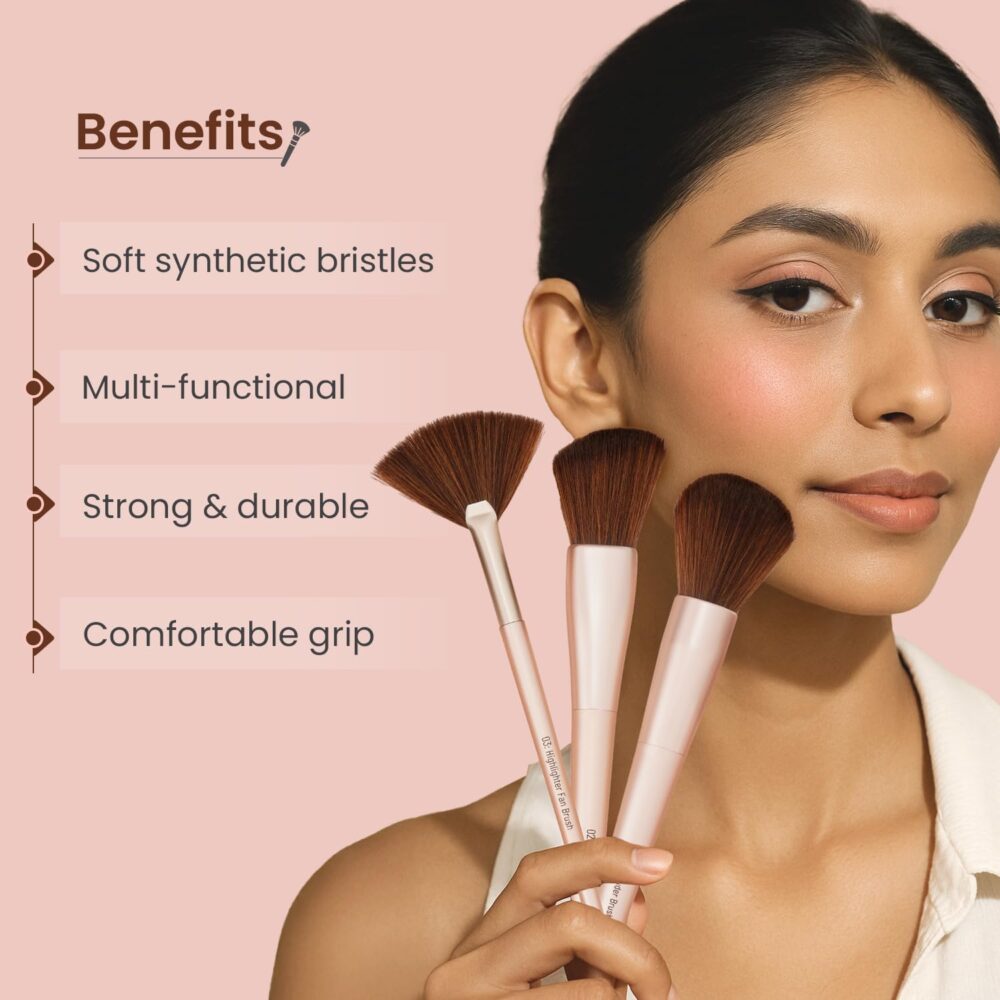 71HtjDNlrFL._SL1500_ Swiss Beauty Heartistry Makeup Brush Set | 12 Pieces