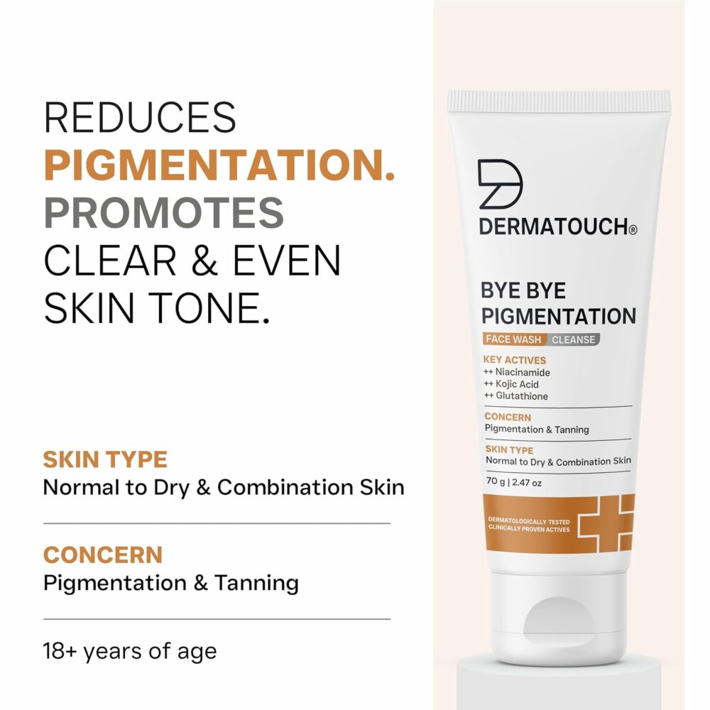 DERMATOUCH Bye Bye Pigmentation Face Wash